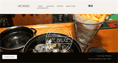 Desktop Screenshot of cafebruges.com